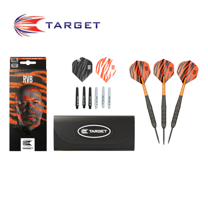 Target RVB Black Brass Darts 2023