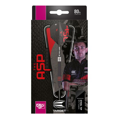 Target Nathan Aspinall Black SP 80% Tungsten Steel Tip Darts 2023