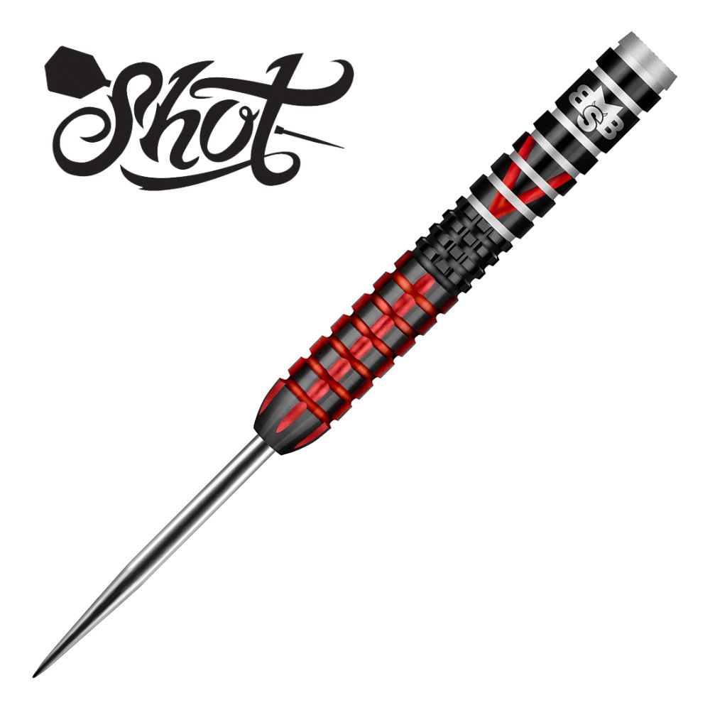 Shot Michael Smith Defiant Steel Tip Darts 90% Tungsten 2023