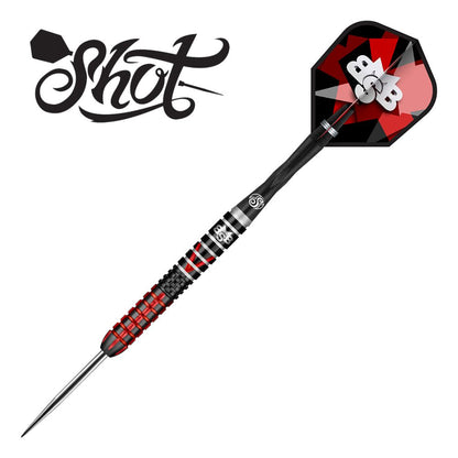 Shot Michael Smith Defiant Steel Tip Darts 90% Tungsten 2023