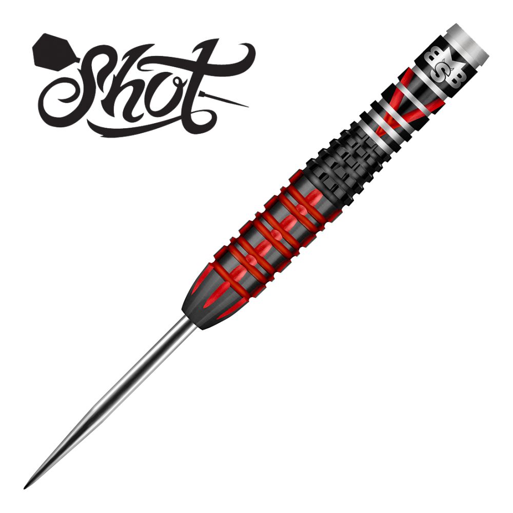 Shot Michael Smith Tenacious Steel Tip Darts 90% Tungsten  2023