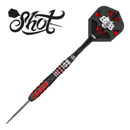 Shot Michael Smith Tenacious Steel Tip Darts 90% Tungsten  2023