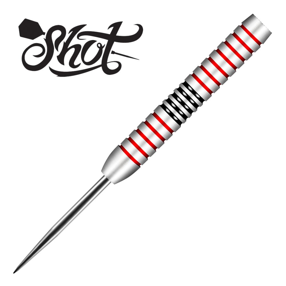 Shot Michael Smith Bully Boy Steel Tip Darts - Plated Brass