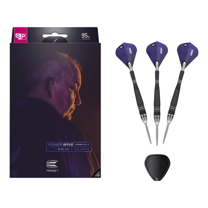 Target Phil Taylor Power 9Five G10 Swiss Point Steel Tip Darts 2023