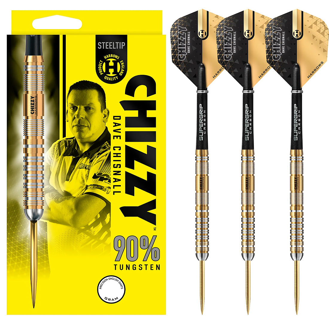 Harrows Dave Chisnall "Chizzy 90%" Series 2 Darts