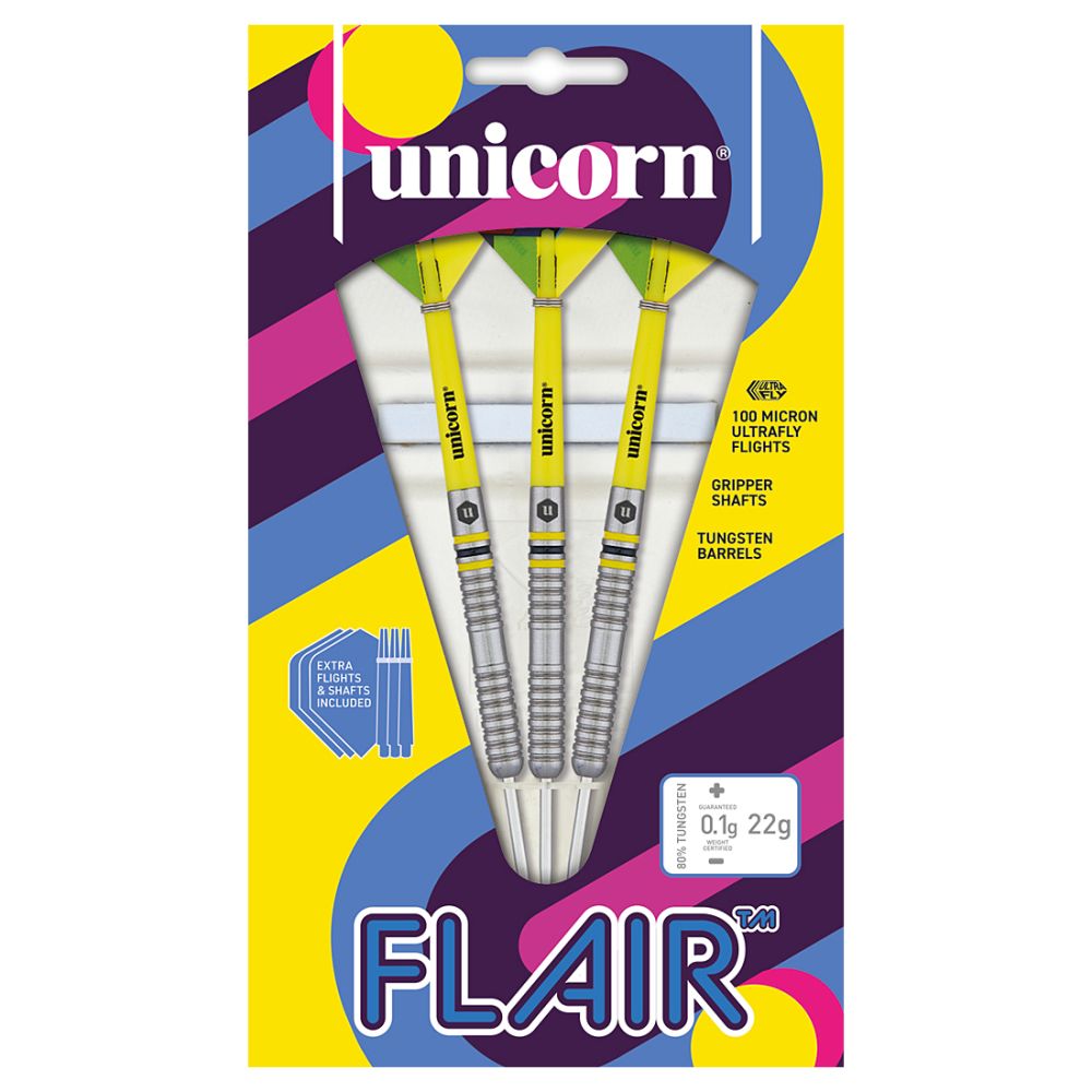 Unicorn Flair Series 3 80% Tungsten Darts 2024