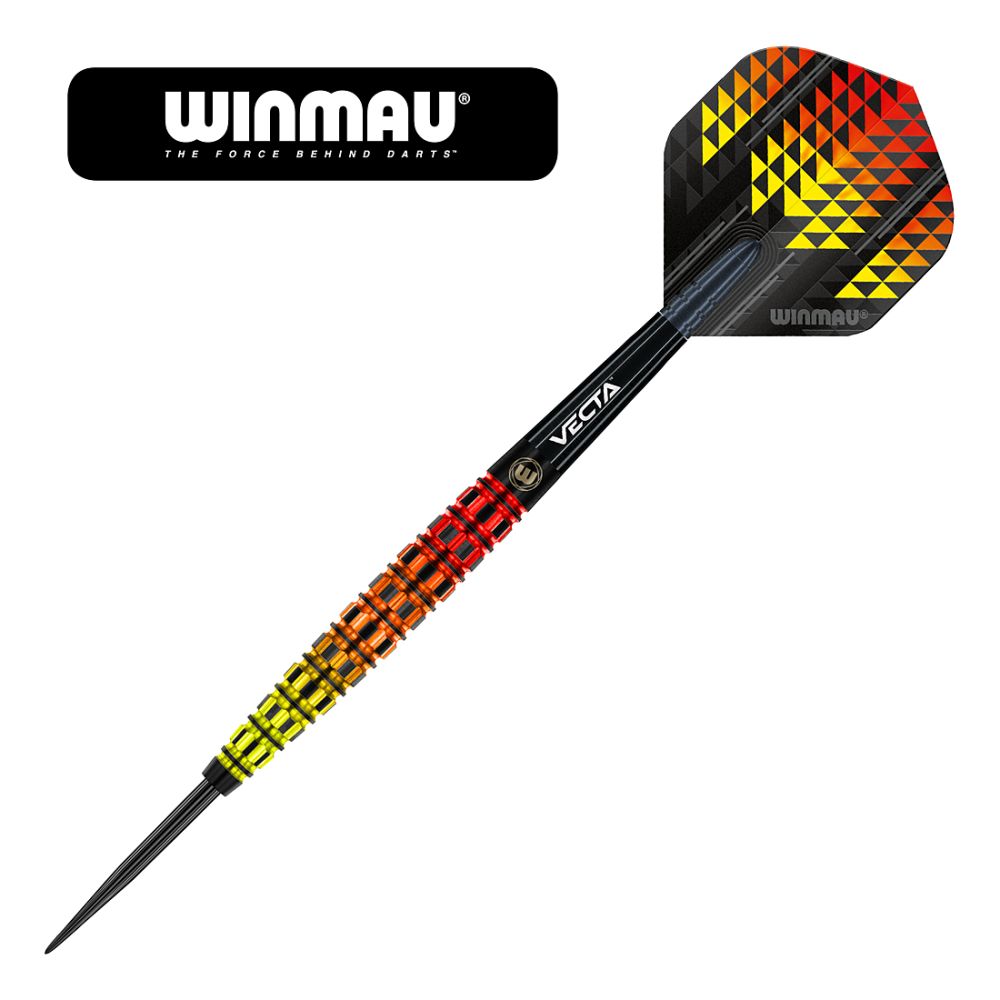 Winmau Firestorm Flame Style 1 90% Tungsten Steel Tip Darts