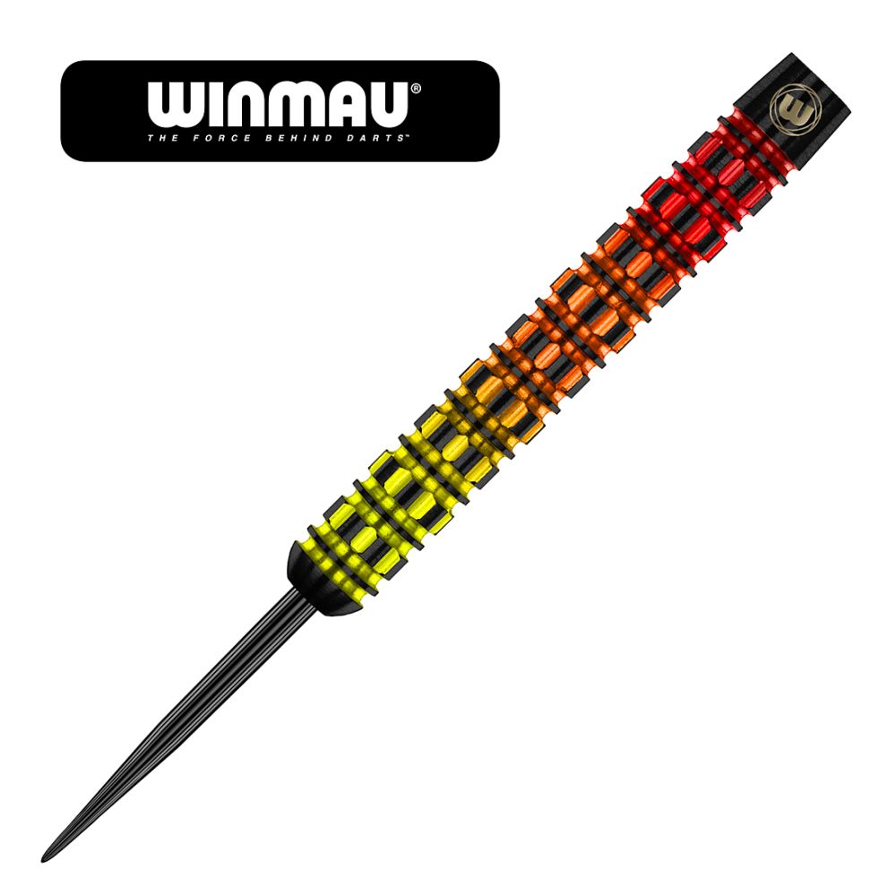 Winmau Firestorm Flame Style 2 90% Tungsten Steel Tip Darts