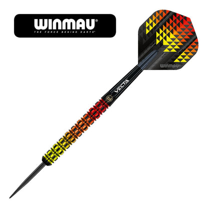 Winmau Firestorm Flame Style 2 90% Tungsten Steel Tip Darts