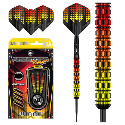 Winmau Firestorm Flame Style 2 90% Tungsten Steel Tip Darts