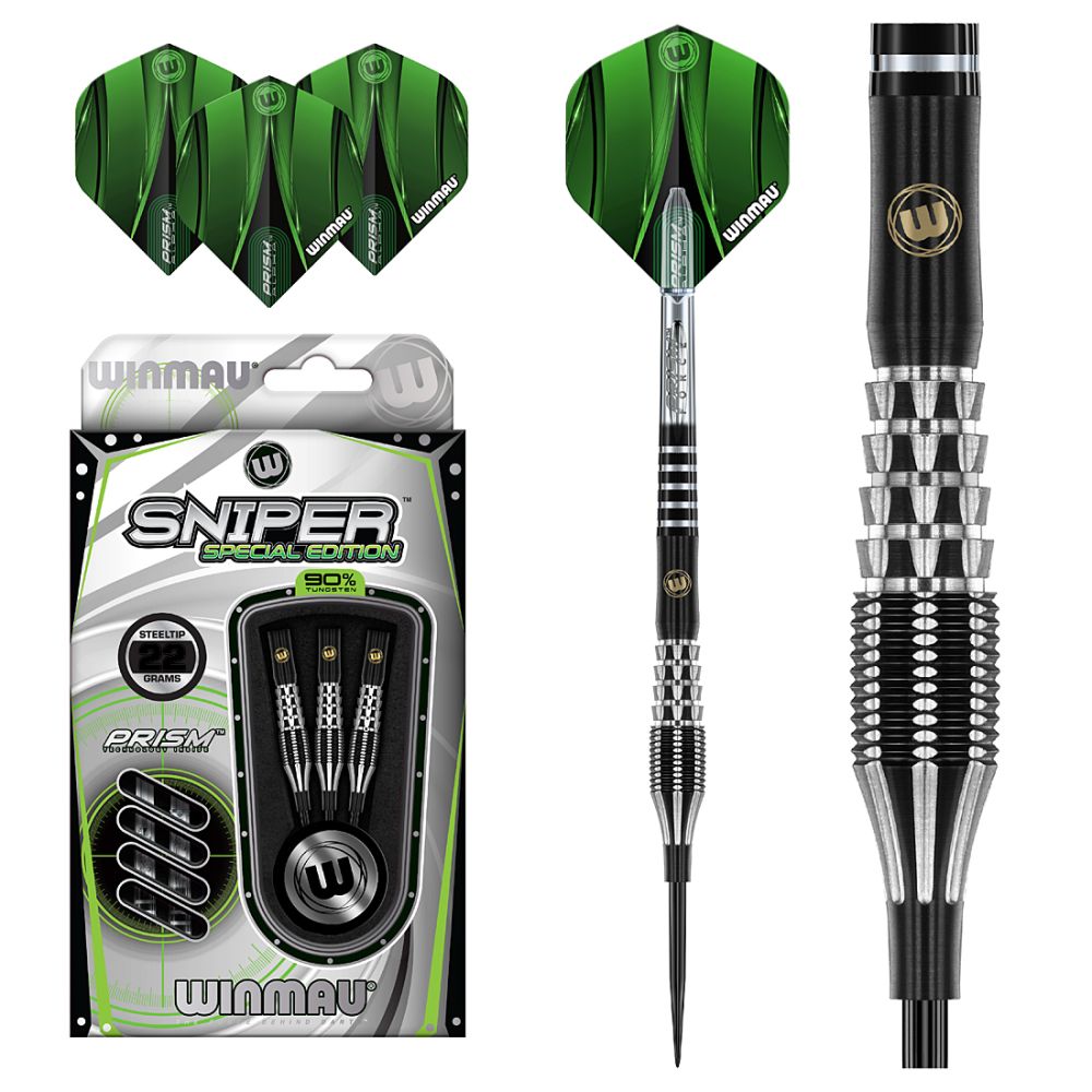 Winmau Sniper Style 1 SE 90% Tungsten Steel Tip Darts