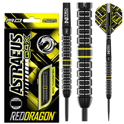 Red Dragon Astraeus Q4X Parallel 90% Tungsten Steel Tip Darts