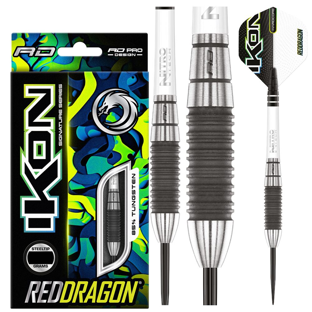 Red Dragon Ikon 1.2 85% Tungsten Steel Tip Darts