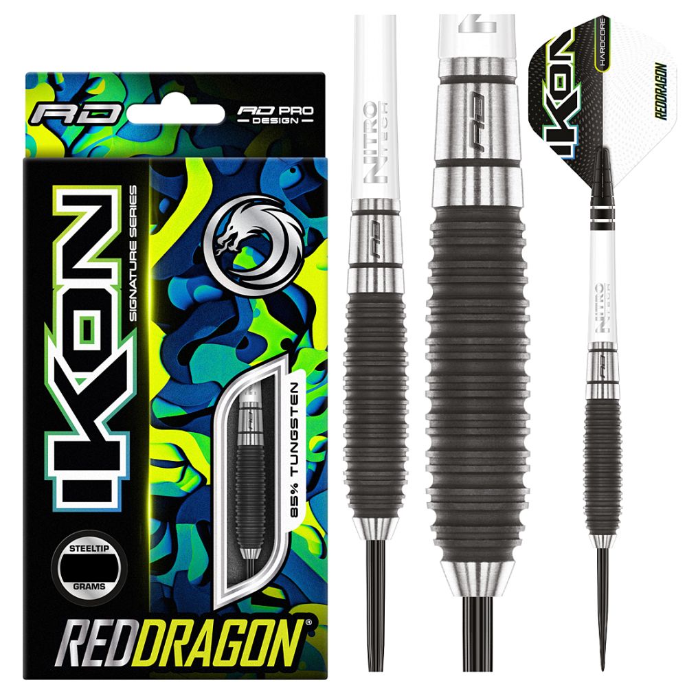 Red Dragon Ikon 1.3 85% Tungsten Steel Tip Darts