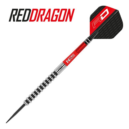 Red Dragon Javelin Black 85% Tungsten Steel Tip Darts