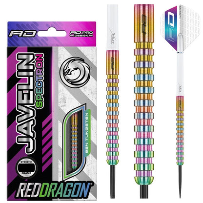 Red Dragon Javelin Spectron 85% Tungsten Steel Tip Darts