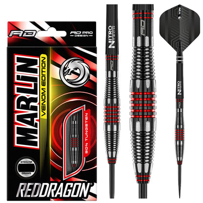 Red Dragon Marlin Venom 90% Tungsten Steel Tip Darts