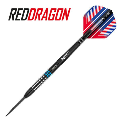 Red Dragon Vengeance Blue 90% Tungsten Steel Tip Darts