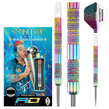 Red Dragon Peter Wright Diamond Fusion Spectron SE 90% Tungsten Steel Tip Darts