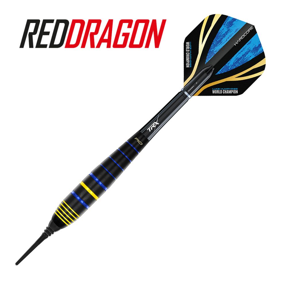 Red Dragon Luke Humphries World Champion Brass  Barrel Weight 18 gram Soft Tip Darts