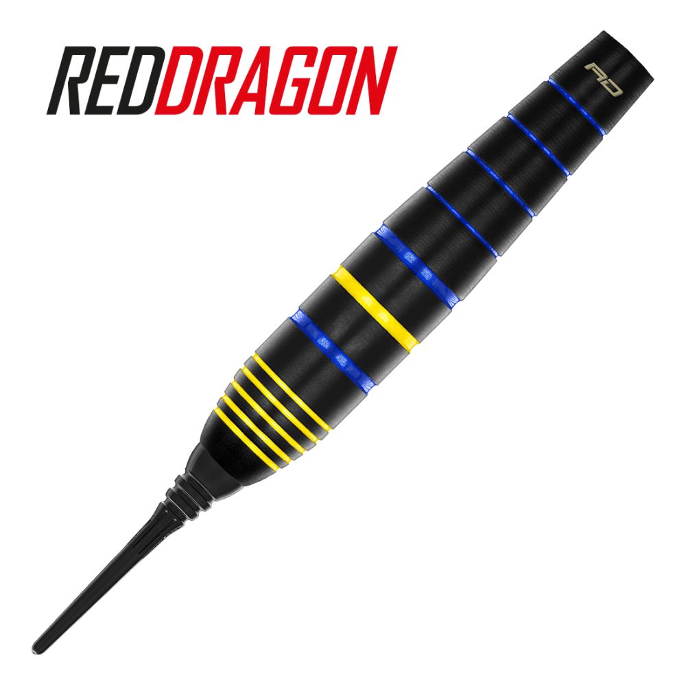 Red Dragon Luke Humphries World Champion Brass Barrel Weight Soft Tip Darts