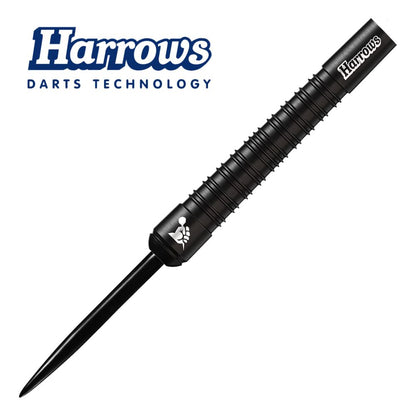 Harrows Supergrip Black Edition Steel Tip Darts