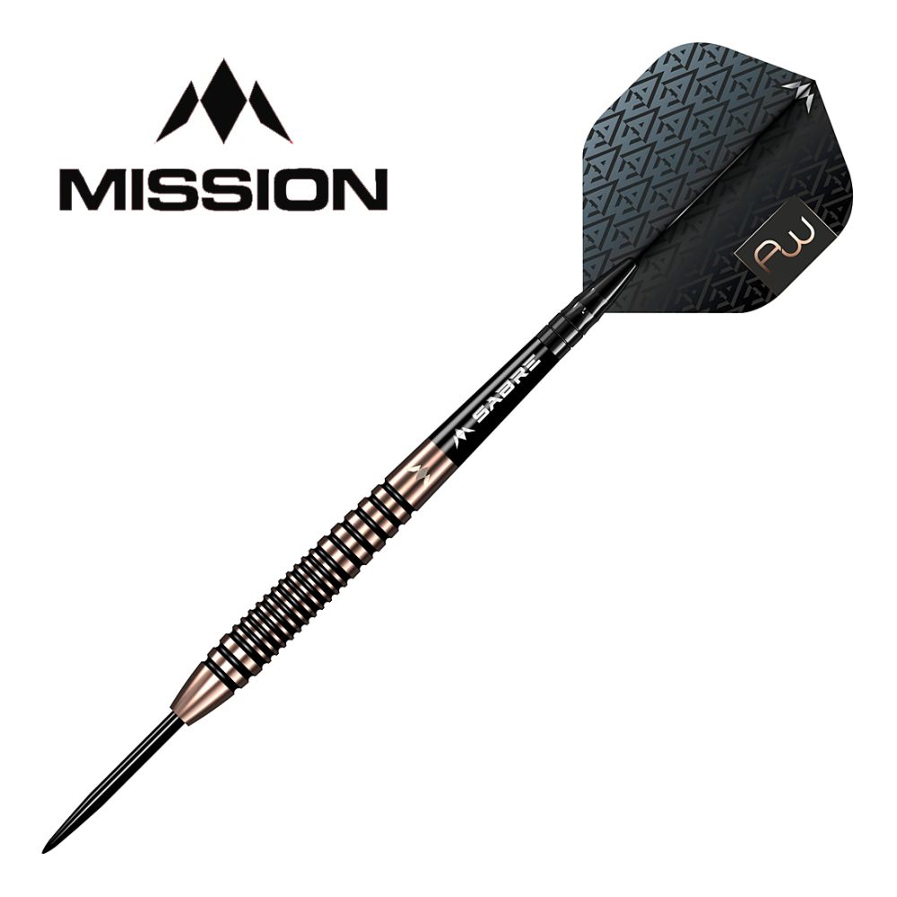 Mission Adam Warner 90% Steel Tip Darts