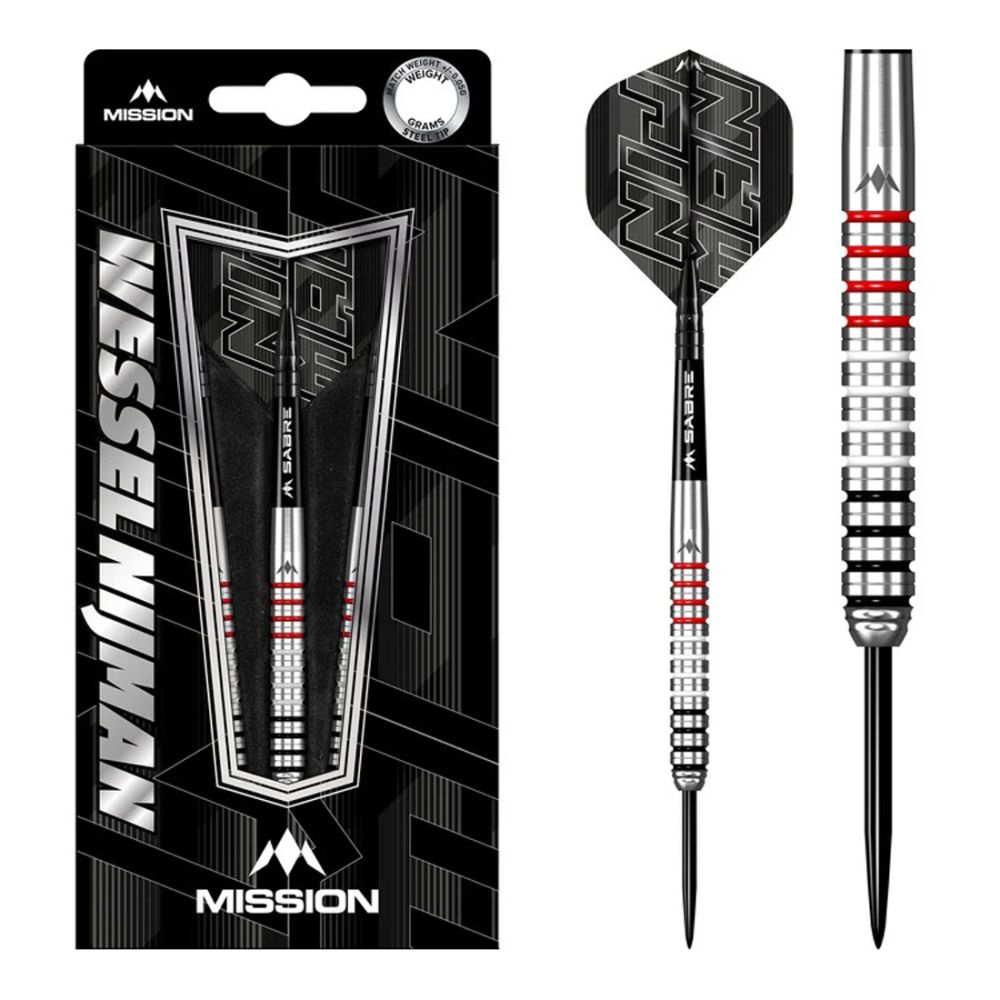 Mission Wessel Numan 95% Steel Tip Darts