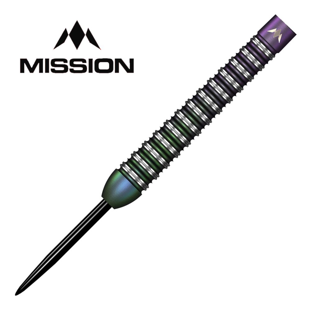 Mission Bailey Marsh 90% Steel Tip Darts The Ghost