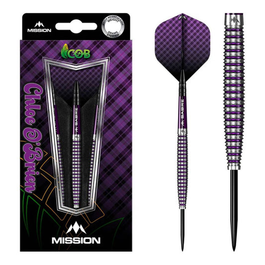 Mission Chloe O'Brien 95% Steel Tip Tungsten Darts