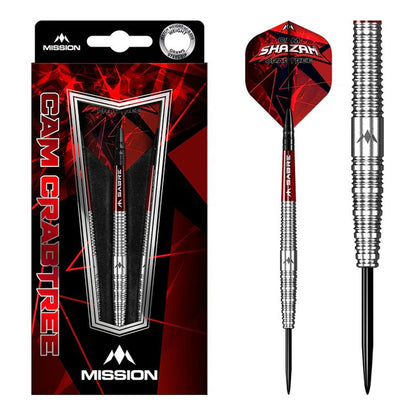 Mission Cam Crabtree 95% Steel Tip Darts