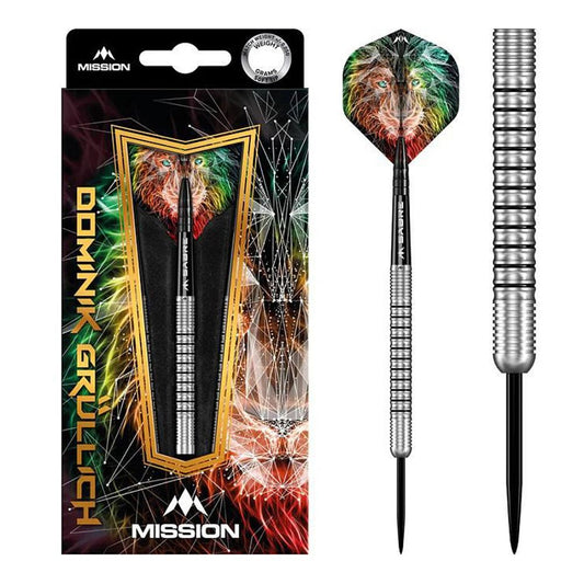 Mission Dominik Gr llich 95% Steel Tip Tungsten Darts