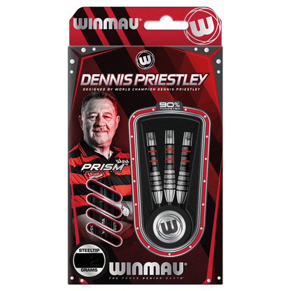 Winmau Dennis Priestley Diamond 3-Zero Steel Tip Darts