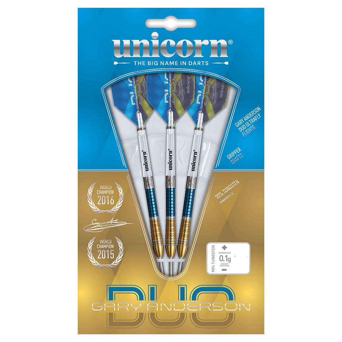 Unicorn Gary Anderson Phase 6 Duo Darts