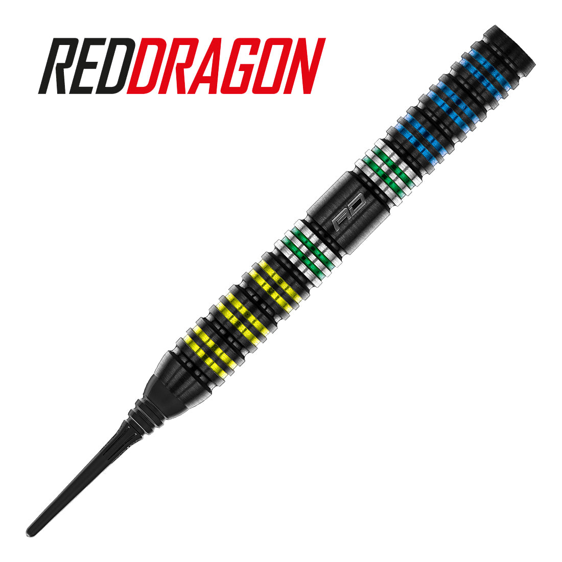 Red Dragon Dragonfly 95 Black Parallel Soft Tip Darts