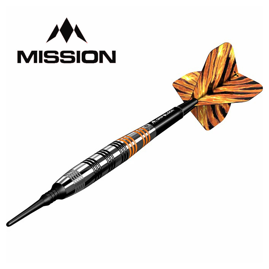 Mission Javan Darts - Soft Tip - Brass - Silver Coated