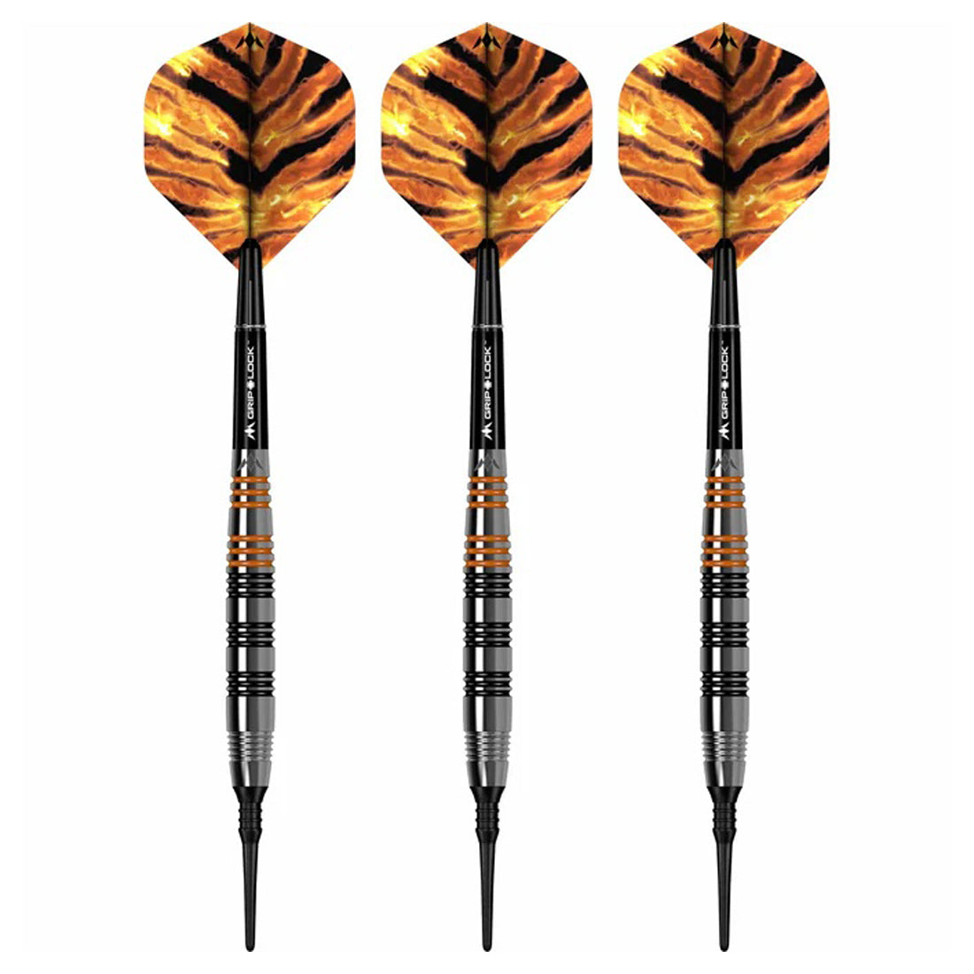 Mission Javan Darts - Soft Tip - Brass - Silver Coated