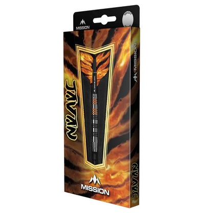 Mission Javan Darts - Soft Tip - Brass - Silver Coated