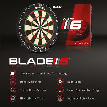 Winmau Blade 6 Triple Core Dartboard