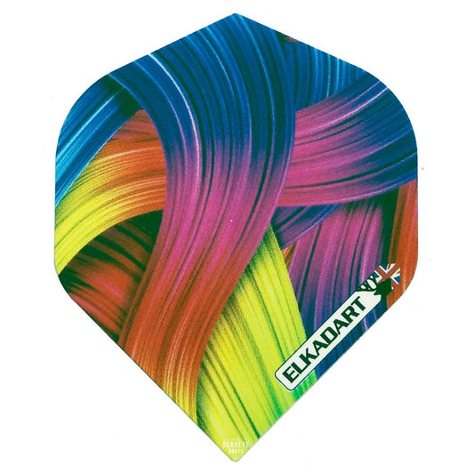 Elkadart 100 Micron Standard Dart Flights Coloured