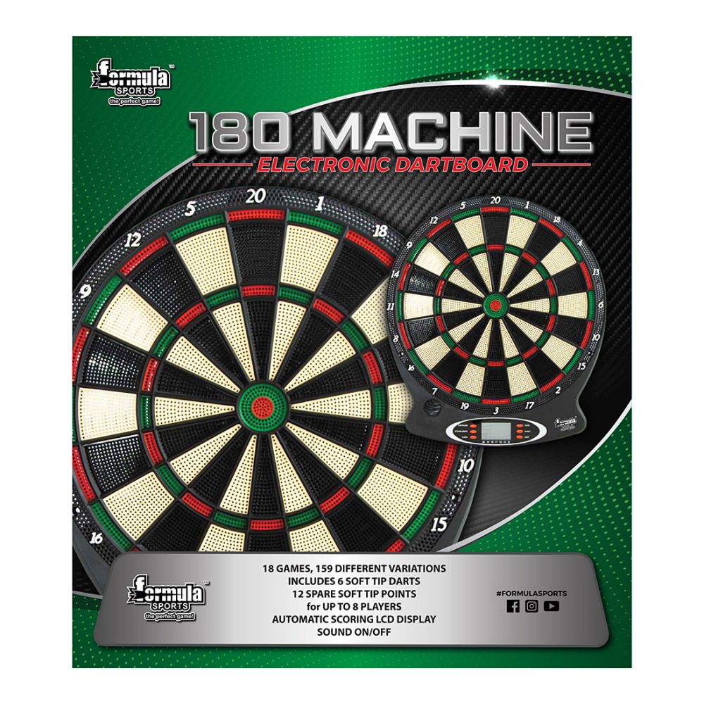 Formula Sports 180 Machine Electronic Dartboard