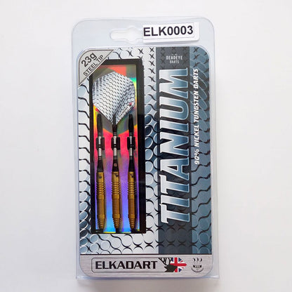 Elkadart Gold Titanium Steel Tip Darts