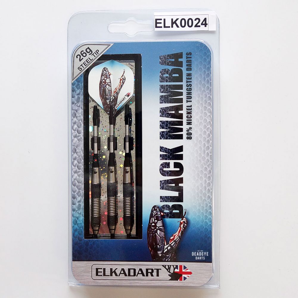 Elkadart Black Mamba Steel Tip Darts