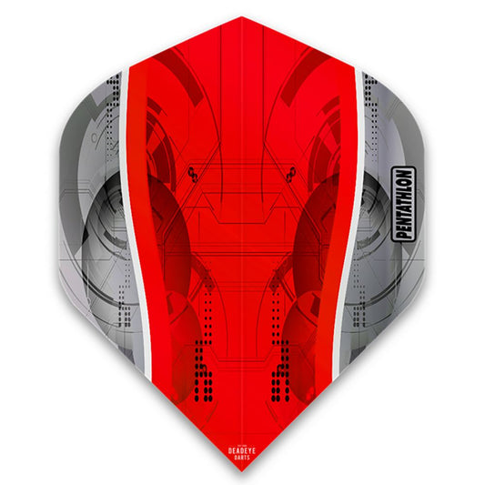 Pentathlon Silver Edge Dart Flights