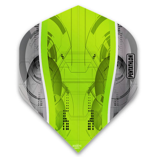 Pentathlon Silver Edge Dart Flights