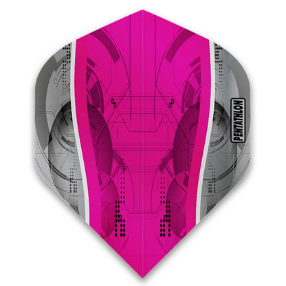 Pentathlon Silver Edge Dart Flights