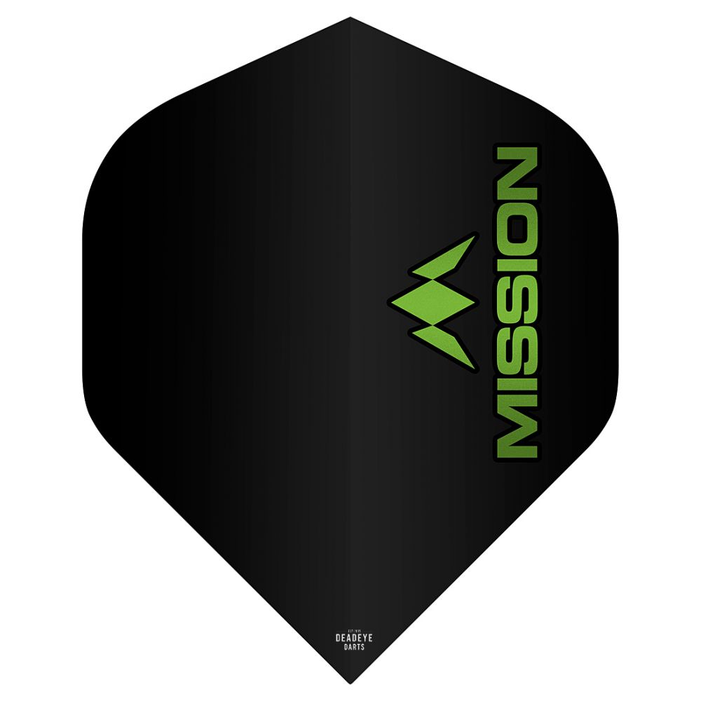 Mission Logo 100 Dart Flights