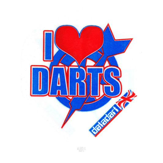 Datadart Metronic I Love Darts Dart Flights