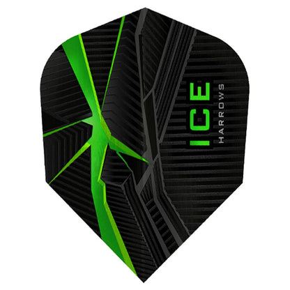 Harrows Ice Recut Dart Flights - Green