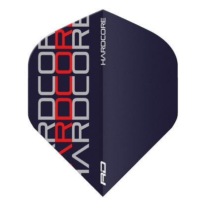 Hardcore Radical XT Red Dragon Tri-Stripe Dart Flights